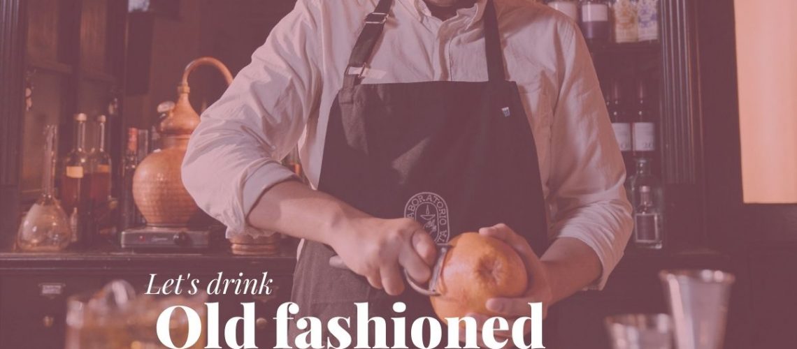 Old fashion cocktail recept banner