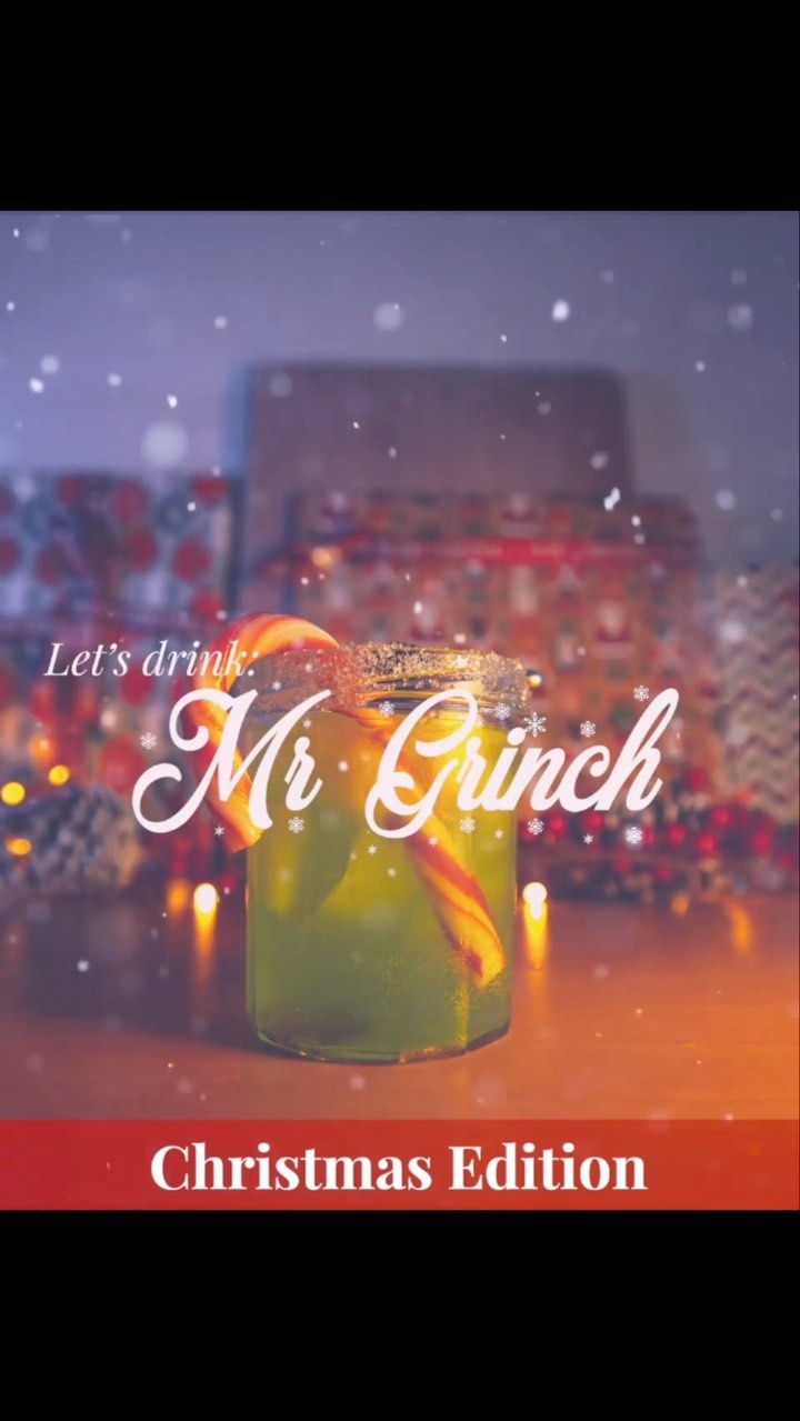 If you haven’t seen this Mr. Grinch recipe I did 2 years ago: you should try it! This green cocktail will please everybody and looks stunning!
How to make it:

- Add 45 ml of Midori
- Add 22 ml of vodka
- Add 15 ml of lime juice
- Add a barspoon of simple syrup 

- Shake over ice for 20-30 seconds

- Pour into glass
- Garnish with a candy cane

Enjoy!

—-
#cocktail #cocktails #bar #drinks #bartender #drink #mixology #christmasdrink #cocktailbar #drinkstagram #food #mixologist #instagood #cocktailsofinstagram #beer #happyhour #alcohol #bartenderlife #party #cheers #vodka #barman #drinkup #christmas #cocktailtime #love #cocktailporn #craftcocktails #liquor