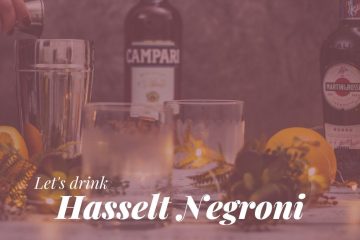 Hasselt Negroni Cocktail Recept Header