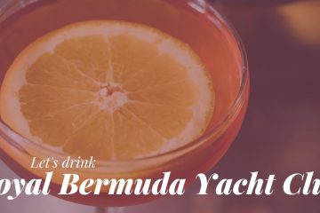 Royal Bermuda Yacht Club Cocktail Recept Banner