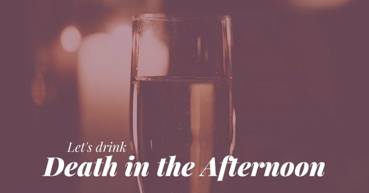 Death In the Afternoon Cocktail Recept Header