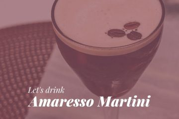Amaresso Martini Cocktail Recept Header