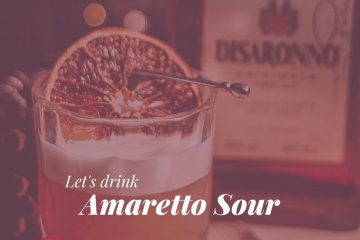 Amaretto Sour Cocktail Recept Header