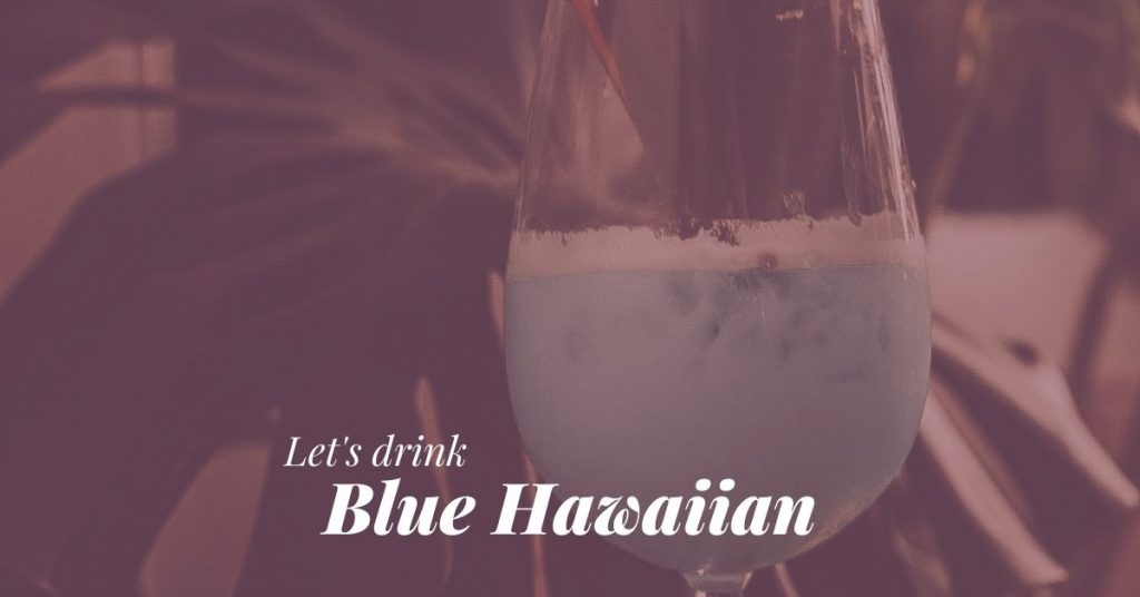 Blue Hawaiian Cocktail Recept Header