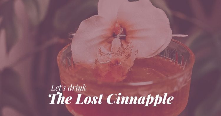 The Lost Cinnapple Heerlijk Belgische Cocktail Recept Banner