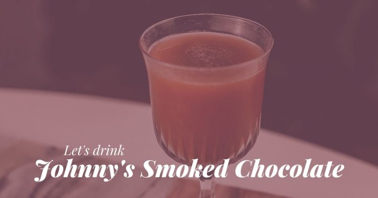 Johnny's Smoked Chocolate Mezcal Cocktail Recept Header